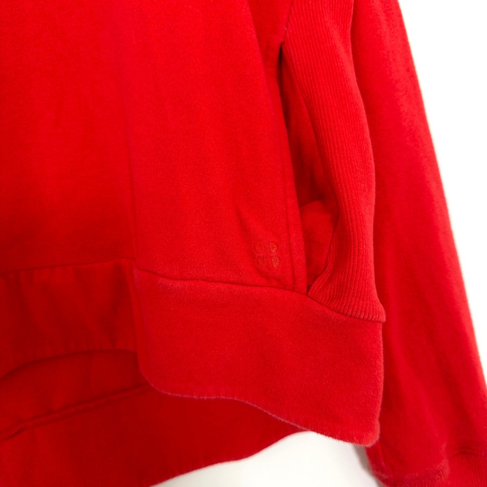 Sweaty Betty Red Harmonise Luxe Funnel Neck Sweatshirt SB5919 XS - Picture 5 of 10